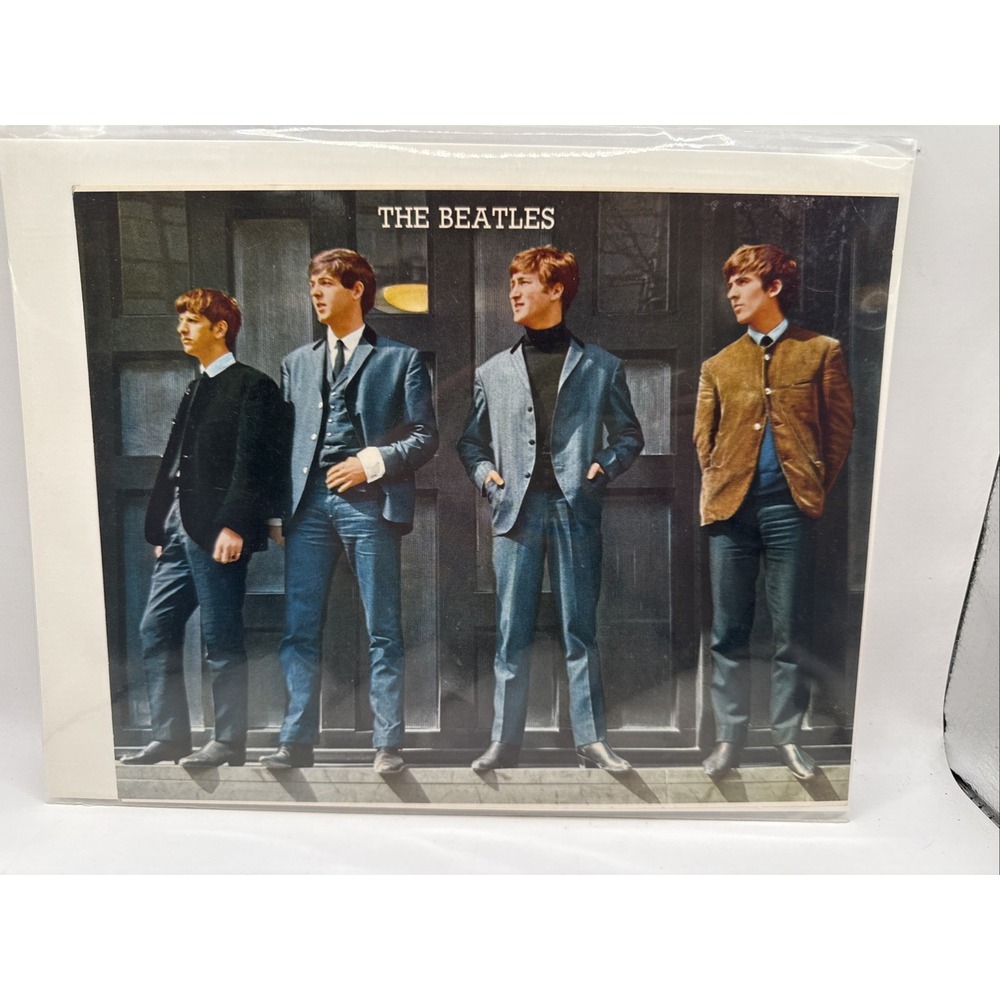 Beatles Vintage 1964 Color Photo In Suits - All Original! Near Mint! Excellent!